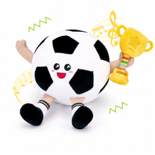 Load image into Gallery viewer, Baby Crawling Plush Toy - Soccer