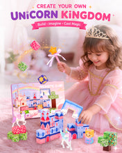 Laden Sie das Bild in den Galerie-Viewer, Dreamy Castle Magnetic Blocks