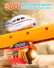 Carica l'immagine nel visualizzatore Galleria, 3D Anti-Gravity Rail Car Set - 64PCS