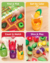 Load image into Gallery viewer, Farm Harvest Play Food Set