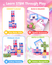 Laden Sie das Bild in den Galerie-Viewer, Dreamy Castle Magnetic Blocks
