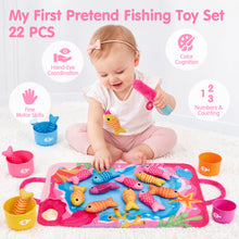 Cargar imagen en el visor de la Galería, Little Fishing Set - Pink Version