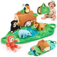 Cargar imagen en el visor de la Galería, My First Plush Jungle Friend Set