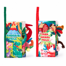 Cargar imagen en el visor de la Galería, 2 PCS Soft Baby Books 0-6 Months