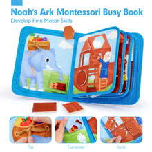 Cargar imagen en el visor de la Galería, Noah's Ark Toy Busy Book for Toddlers 1-3