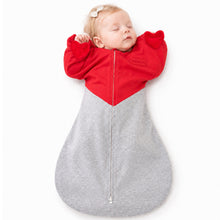 Load image into Gallery viewer, HEART-SHAPED ARMS-UP SLEEP SACK (RED)