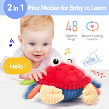 Load image into Gallery viewer, Baby Crawling Plush Toy - Dancing Crab