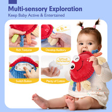 Load image into Gallery viewer, Baby Crawling Plush Toy - Dancing Crab