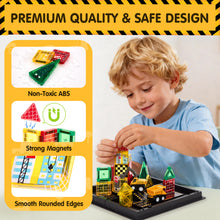 Load image into Gallery viewer, 42PCS MAGNETIC TILES CONSTRUCTION SET