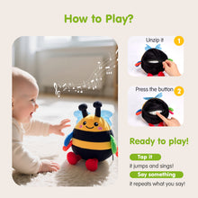 Laden Sie das Bild in den Galerie-Viewer, Baby Crawling Plush Toy - Dancing Bee