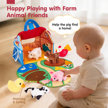 Load image into Gallery viewer, Stuffed Farm Animals with Real Sounds