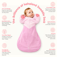 Load image into Gallery viewer, HEART-SHAPED ARMS-UP SLEEP SACK (PINK)