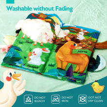 Cargar imagen en el visor de la Galería, 2 PCS Soft Baby Books 0-6 Months