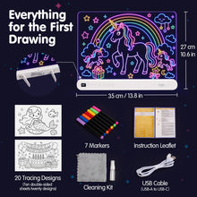 Load image into Gallery viewer, LED Drawing Board with Music