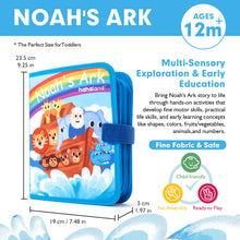 Cargar imagen en el visor de la Galería, Noah's Ark Toy Busy Book for Toddlers 1-3