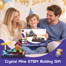 Load image into Gallery viewer, CRYSTAL MINE ADVENTURE MAGNETIC BLOCKS 108PCS