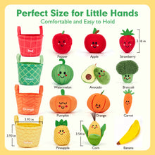 Laden Sie das Bild in den Galerie-Viewer, Fruit and Vegetable Sorting Toys