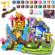 Load image into Gallery viewer, CRYSTAL MINE ADVENTURE MAGNETIC BLOCKS 108PCS