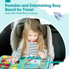 Laden Sie das Bild in den Galerie-Viewer, Toddler Busy Board Farm Animal Theme