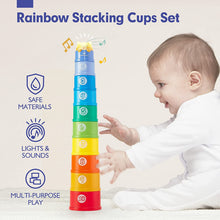 Load image into Gallery viewer, Stacking Cups girls boys