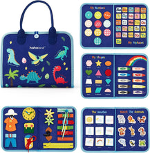 Charger l'image dans la visionneuse de la galerie, Toddler Busy Board for 1 2 3 Year Old - Dinosaur
