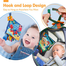 Load image into Gallery viewer, Baby Books 0-6 Months Crinkle Baby Toys 2 PCS