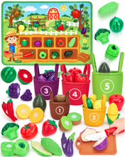 Load image into Gallery viewer, Farm Harvest Play Food Set
