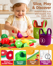 Load image into Gallery viewer, Farm Harvest Play Food Set
