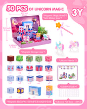Laden Sie das Bild in den Galerie-Viewer, Dreamy Castle Magnetic Blocks
