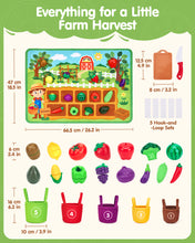 Load image into Gallery viewer, Farm Harvest Play Food Set
