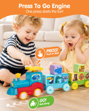 Laden Sie das Bild in den Galerie-Viewer, Large Magnetic Blocks Train Set

