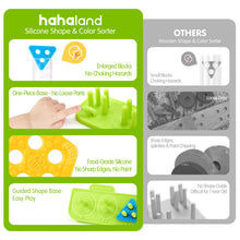Laden Sie das Bild in den Galerie-Viewer, Silicone Sorting &amp; Stacking Sensory Toy
