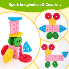 Laden Sie das Bild in den Galerie-Viewer, Silicone Sorting &amp; Stacking Sensory Toy
