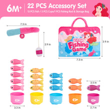 Cargar imagen en el visor de la Galería, Little Fishing Set - Pink Version
