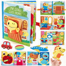 Laden Sie das Bild in den Galerie-Viewer, Mr. Dino Goes Home Soft Activity Book
