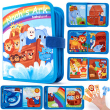 Cargar imagen en el visor de la Galería, Noah's Ark Toy Busy Book for Toddlers 1-3
