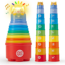 Load image into Gallery viewer, Rainbow Stacking Cups with Lights Sounds
