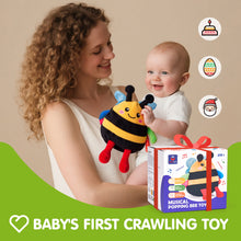 Laden Sie das Bild in den Galerie-Viewer, Baby Crawling Plush Toy - Dancing Bee

