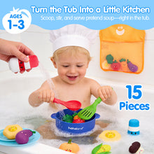 Load image into Gallery viewer, Color Changing Bath Soup Kitchen Playset
