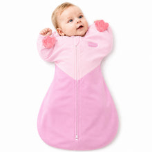 Load image into Gallery viewer, HEART-SHAPED ARMS-UP SLEEP SACK (PINK)
