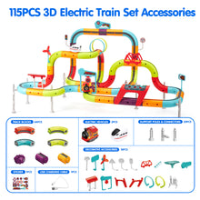 Load image into Gallery viewer, 3D Anti-Gravity Rail Car Set - 115PCS
