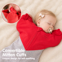 Load image into Gallery viewer, HEART-SHAPED ARMS-UP SLEEP SACK (RED)
