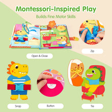 Laden Sie das Bild in den Galerie-Viewer, Mr. Dino Goes Home Soft Activity Book
