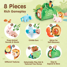 Cargar imagen en el visor de la Galería, My First Plush Jungle Friend Set
