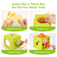 Load image into Gallery viewer, Silicon Carrot Tissue Box
