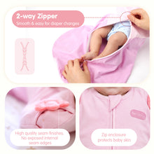 Load image into Gallery viewer, HEART-SHAPED ARMS-UP SLEEP SACK (PINK)
