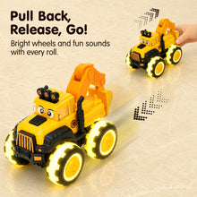 Load image into Gallery viewer, Turbo Glow Construction Crew Truck
