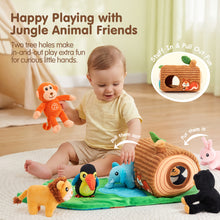 Cargar imagen en el visor de la Galería, My First Plush Jungle Friend Set
