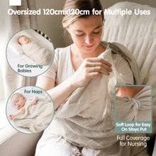 Load image into Gallery viewer, Muslin Swaddle Blankets Bamboo - 4 Types
