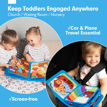 Cargar imagen en el visor de la Galería, Noah's Ark Toy Busy Book for Toddlers 1-3
